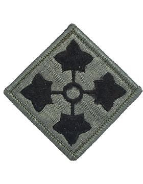 0004 Infantry Division ACU Patch with Fastener (PV-0004A)