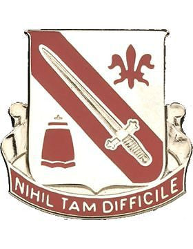 1092 Engineer Bn Unit Crest (Nihil Tam Difficile)