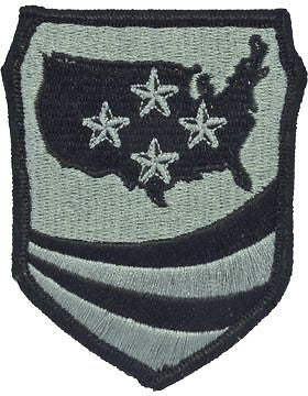 United States Army Element Joint Forces Command ACU Patch with Fastener(PV-USJFC