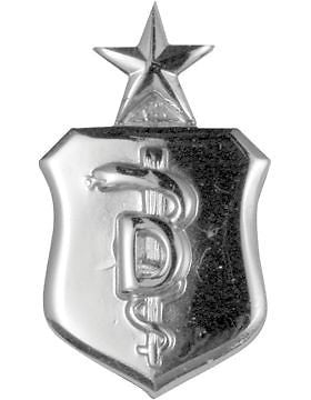 USAF Badge (AF-372B) Senior Dentist No Shine